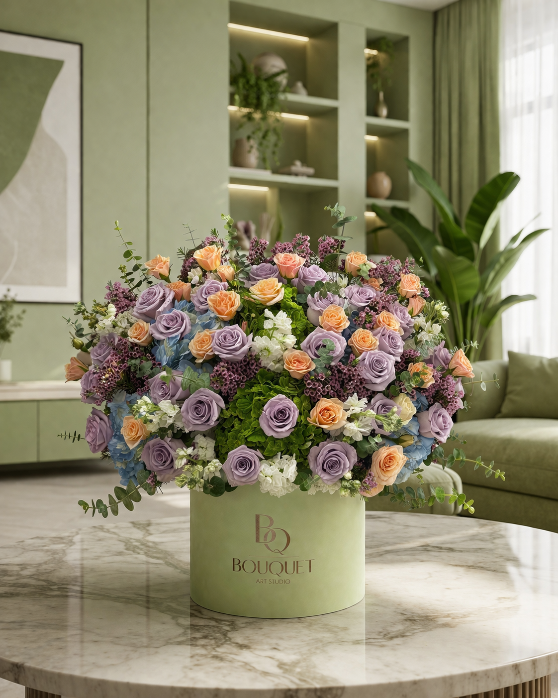 Flower Box Garden Mix Roses