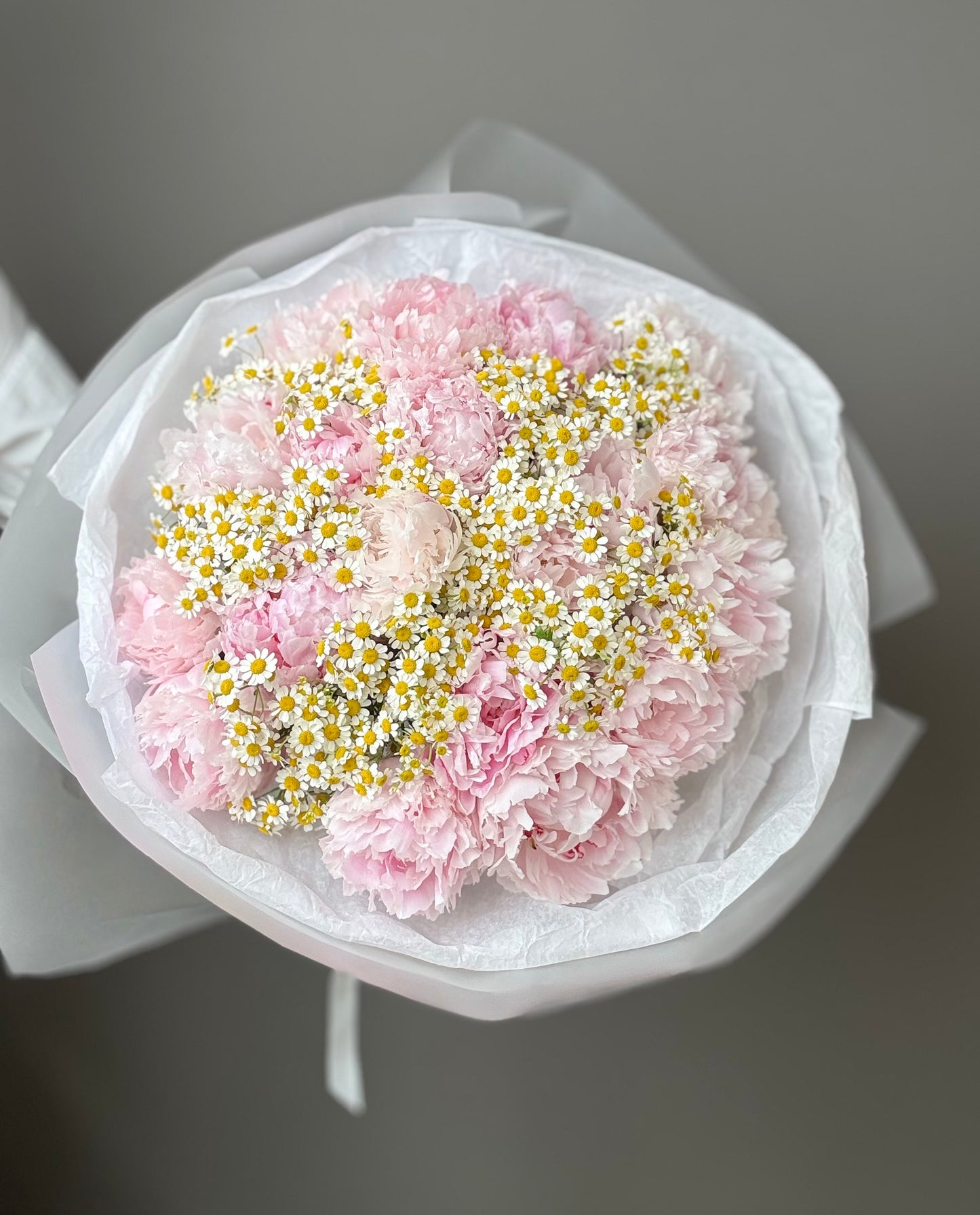 Bouquet Peonies & Chamomile