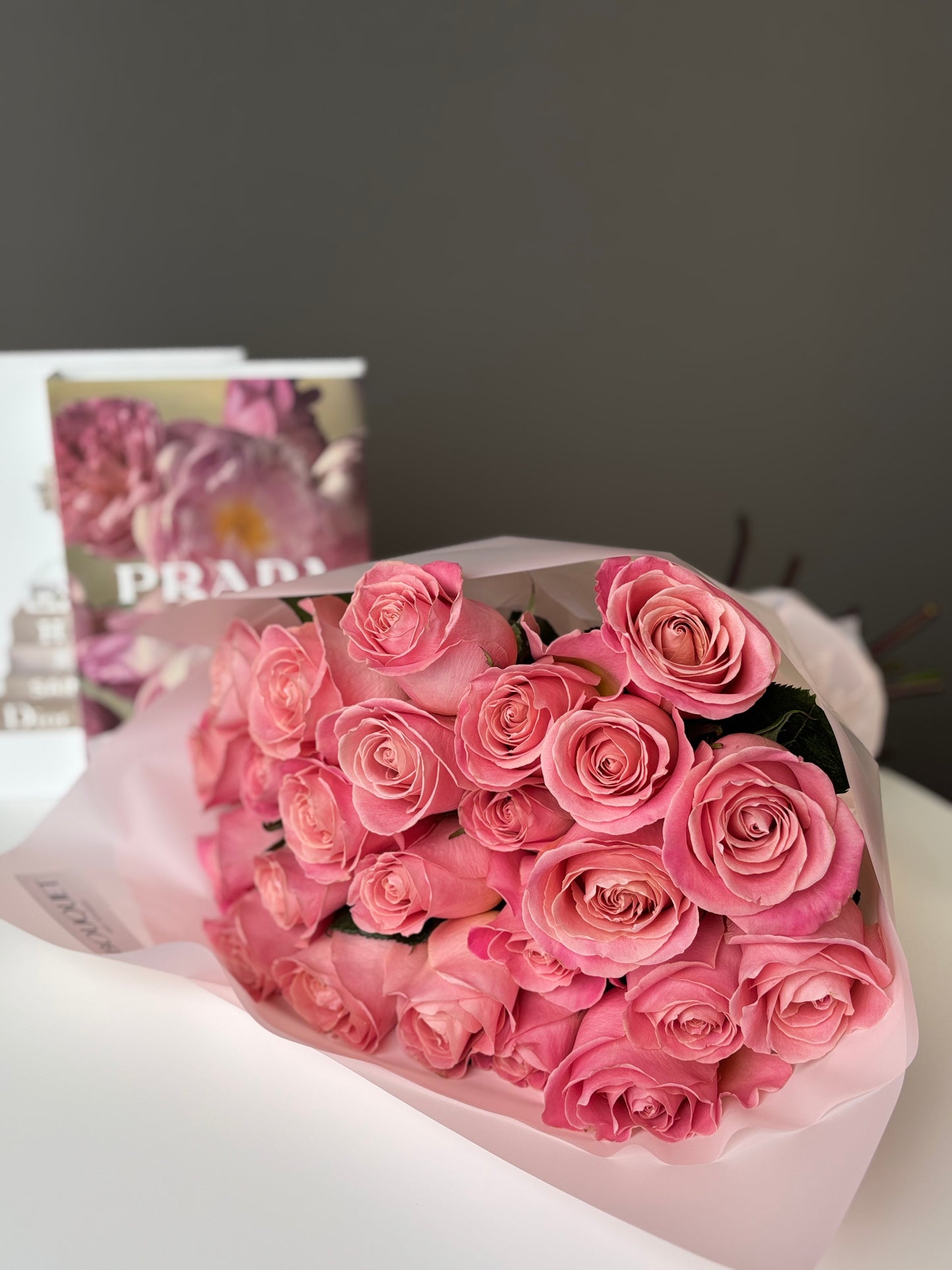 LUXURY CORAL ROSES BOUQUET