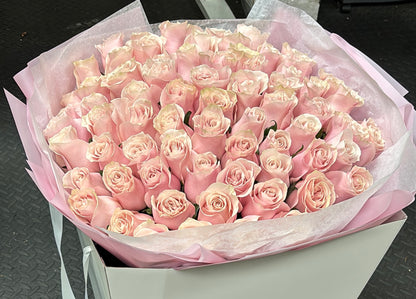 BLUSH HARMONY -  COSTA MESA MARRIOTT SAME DAY FLOWER DELIVERY | BQ BOUQUET |