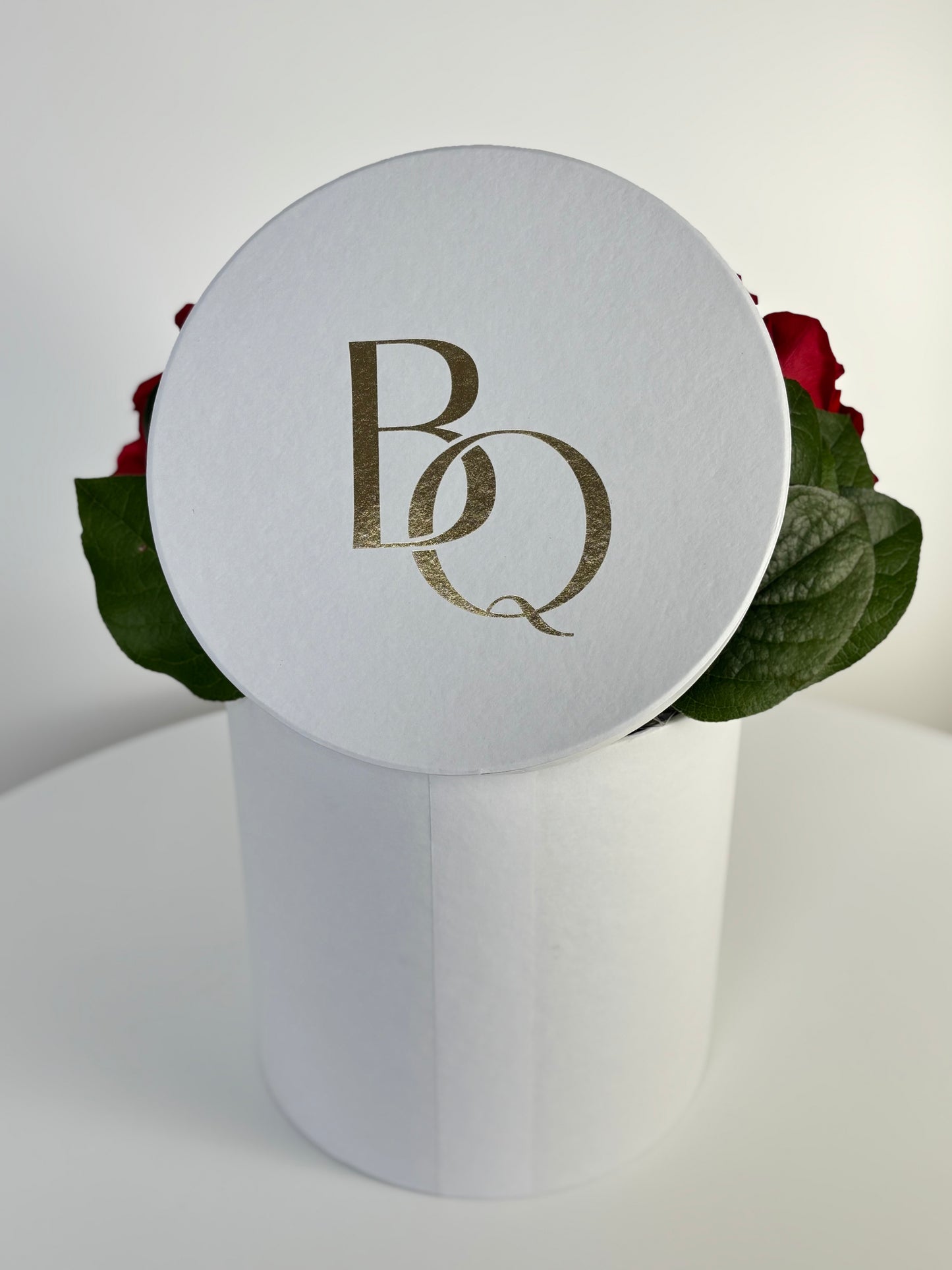 RED  ROSE  SIGNATURE BOX| BQ BOUQUET | EUROPEAN STYLE