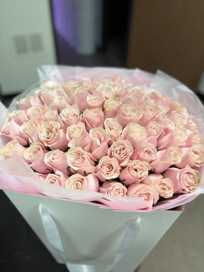 BLUSH HARMONY -  COSTA MESA MARRIOTT SAME DAY FLOWER DELIVERY | BQ BOUQUET |