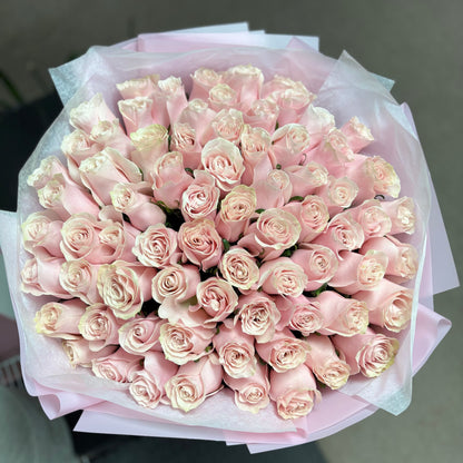 BLUSH HARMONY -  COSTA MESA MARRIOTT SAME DAY FLOWER DELIVERY | BQ BOUQUET |