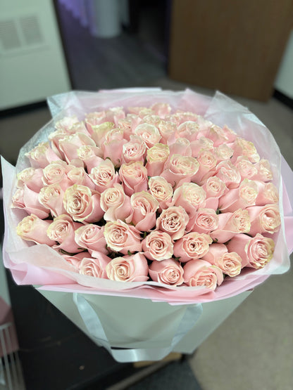 BLUSH HARMONY -  COSTA MESA MARRIOTT SAME DAY FLOWER DELIVERY | BQ BOUQUET |