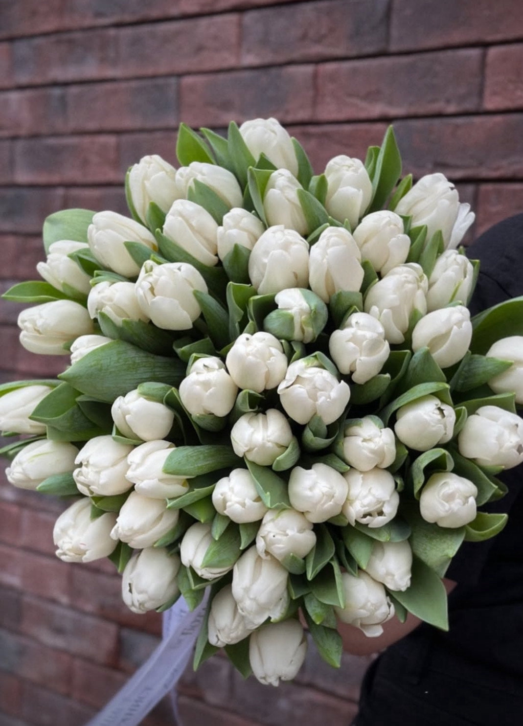 SNOW TULIPS | BQ BOUQUET | SAME-DAY FLOWERS DELIVERY ANY TIME