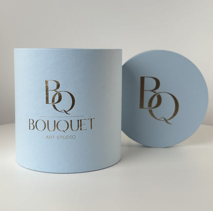 Deep Purple Rose Signature Box | Same-Day Delivery OC | BQ Bouquet