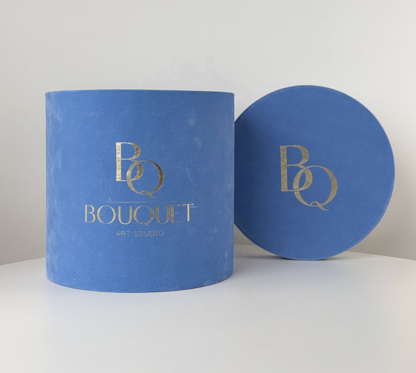 BLUE HYDRANGEA & SPRAY ROSES | BQ BOUQUET | ELEGANT GIFT FOR ANNIVERSARY & WEDDING