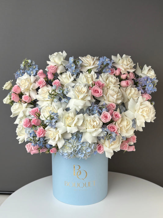 HEAVENLY PASTEL - NEWPORT BEACH SAME DAY FLOWER DELIVERY | BQ BOUQUET |