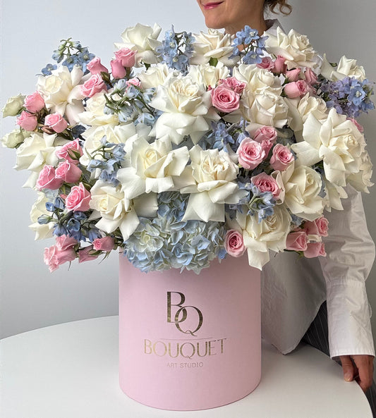 HEAVENLY PASTEL - NEWPORT BEACH SAME DAY FLOWER DELIVERY | BQ BOUQUET |
