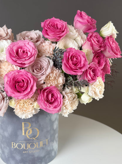 SILK ROSE COLLECTION – BESTSELLER HAT BOX IN SAN CLEMENTE