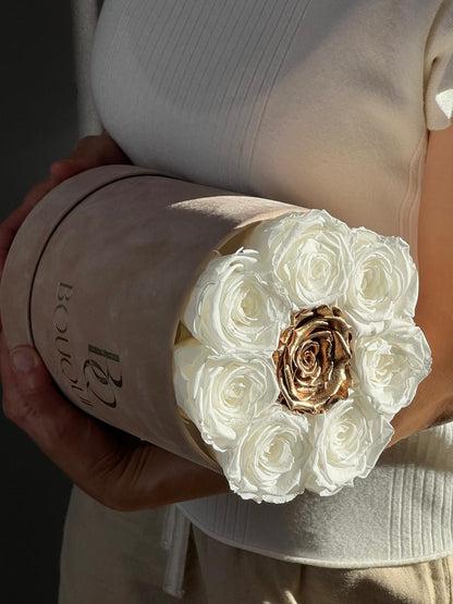 Everlasting Preserved Roses in Velvet Box | Newport Beach
